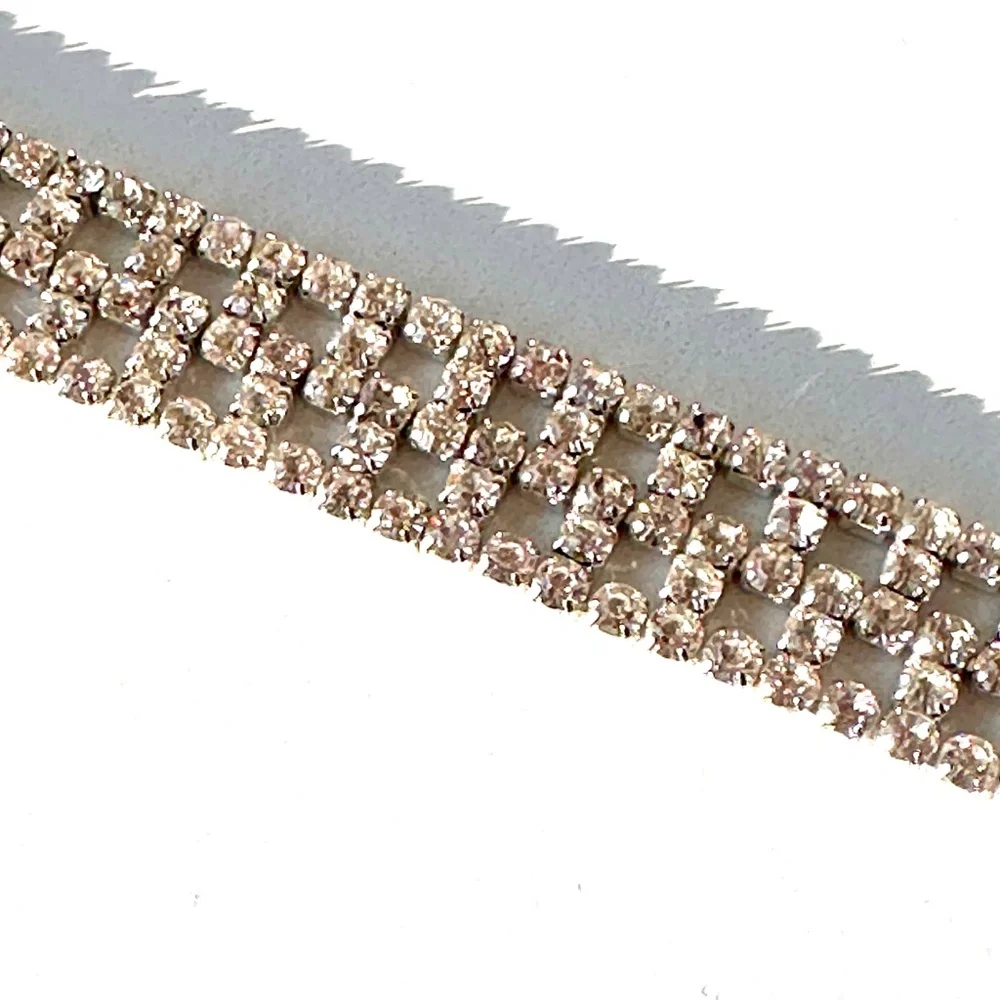 Rhinestone Bracelet | Silver-Tone - Picture 5 of 10